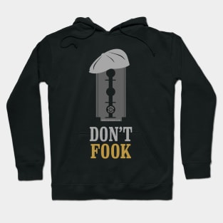 Blinding Razor Newsboy Don&#39;t Fook Eye Voodoo Hoodie